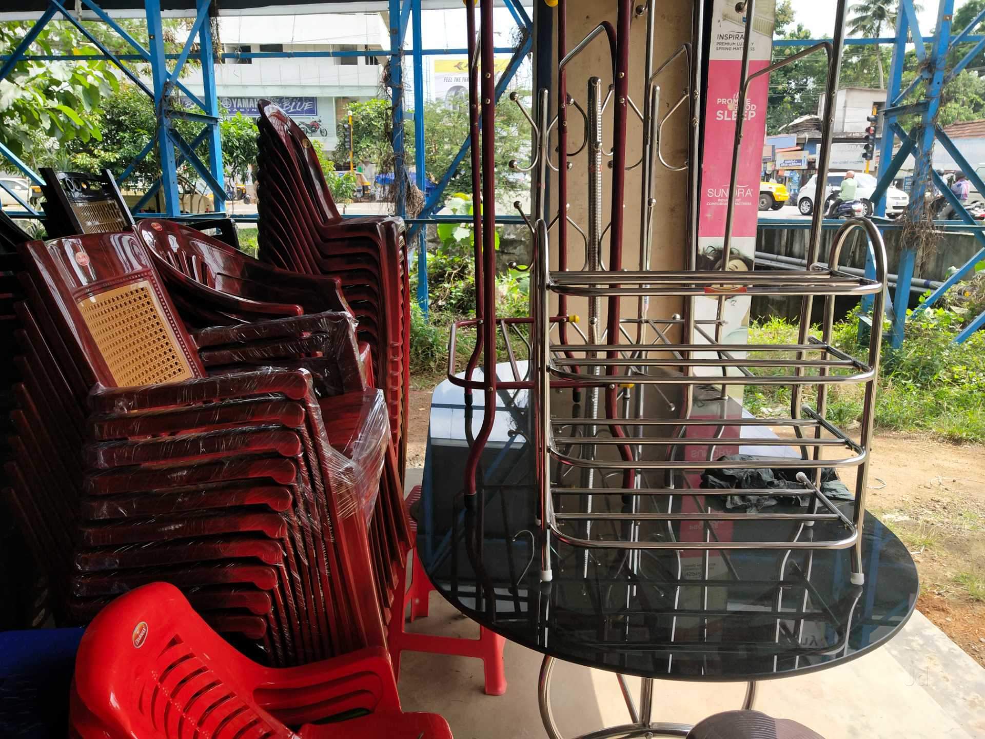 Dining Table and Shoe Stands